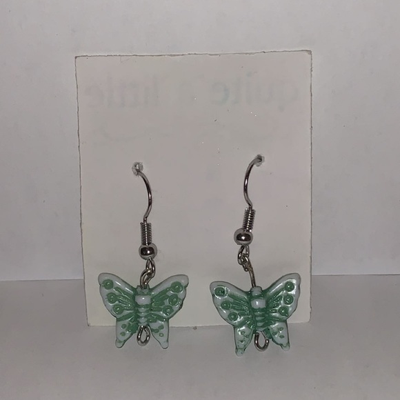 Butterfly earrings - Picture 2 of 3